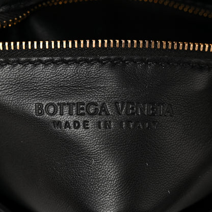 Bottega Veneta Grained Calfskin Maxi Intrecciato Cassette Crossbody Bag Black 6 of 12