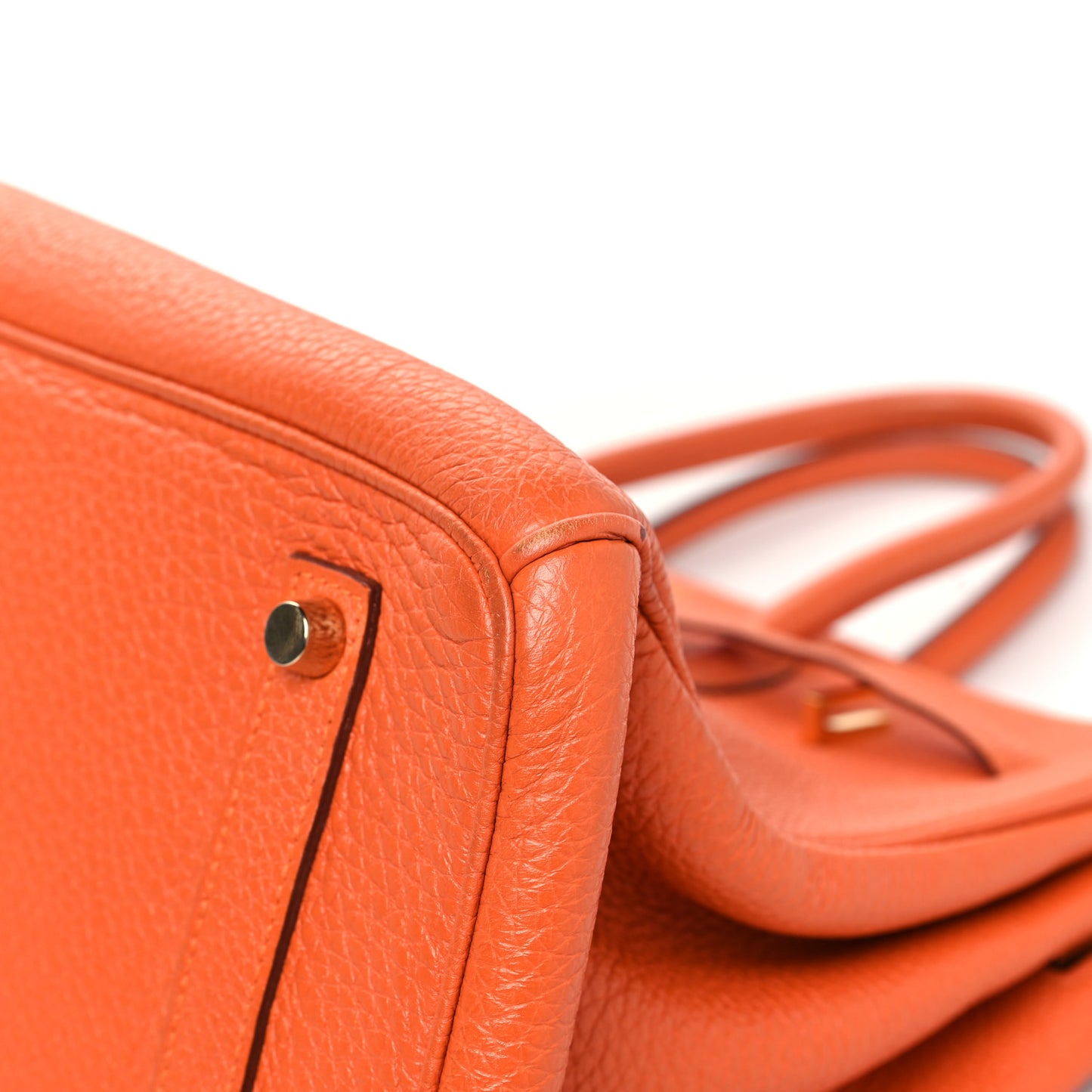 Togo Birkin 35 Orange