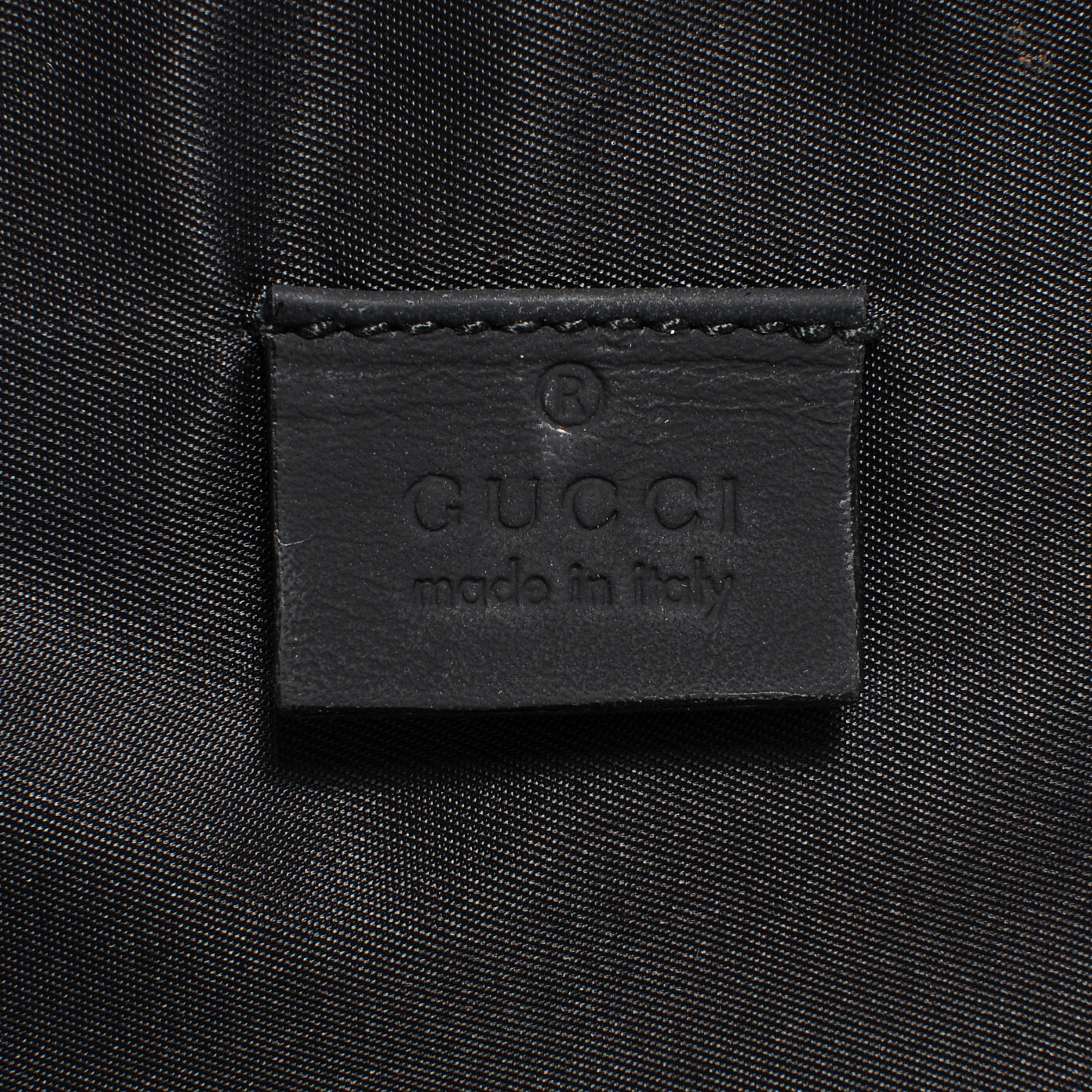 Gucci Rubber Guccissima Medium Computer Case Black 7 of 9