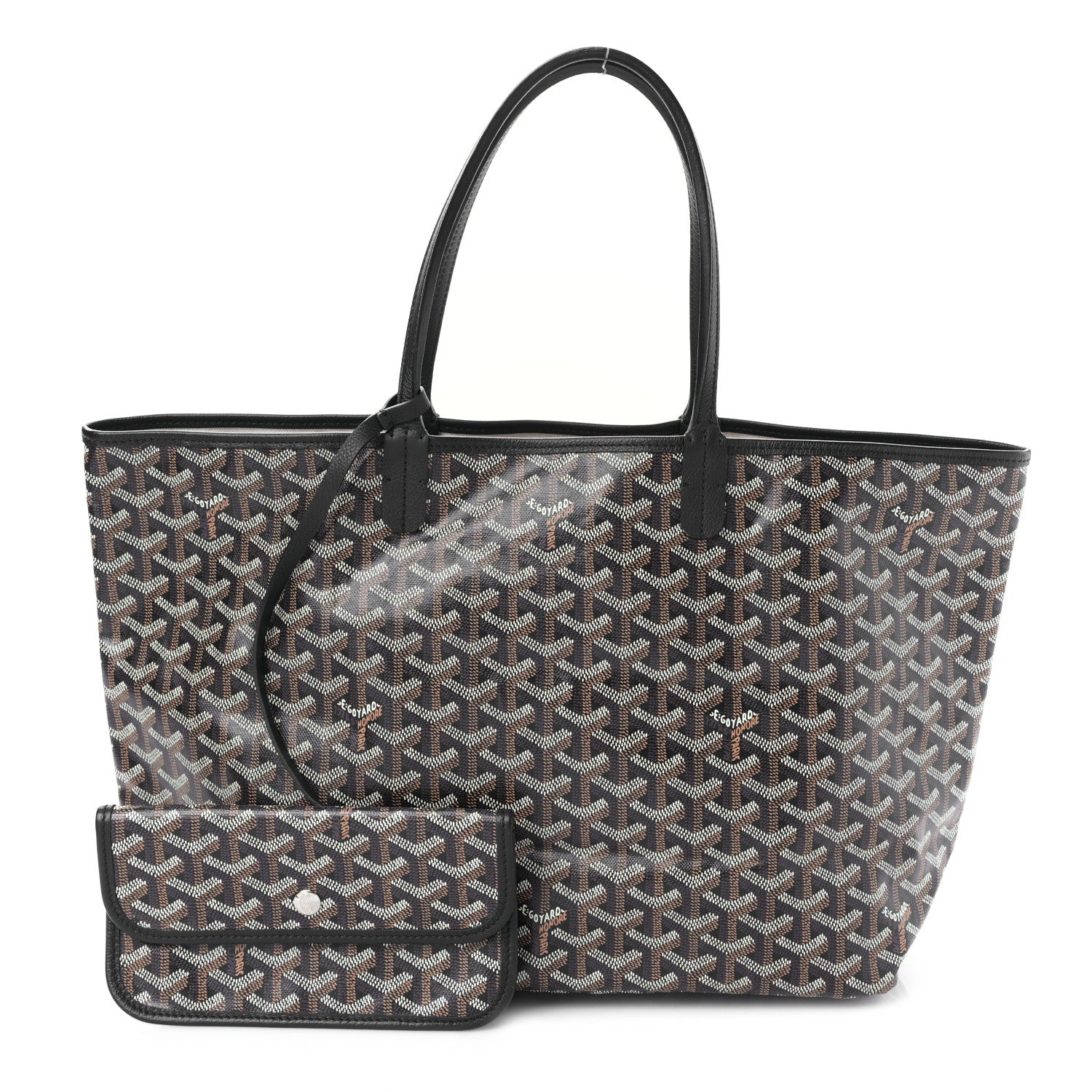 Goyard Goyardine Saint Louis PM Black 3 of 9