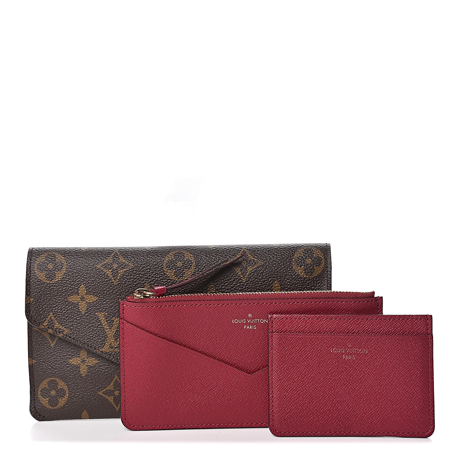 Louis Vuitton Monogram Jeanne Wallet Fuchsia 3 of 9