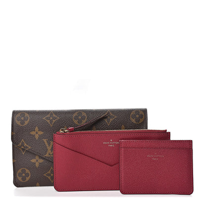Louis Vuitton Monogram Jeanne Wallet Fuchsia 3 of 9