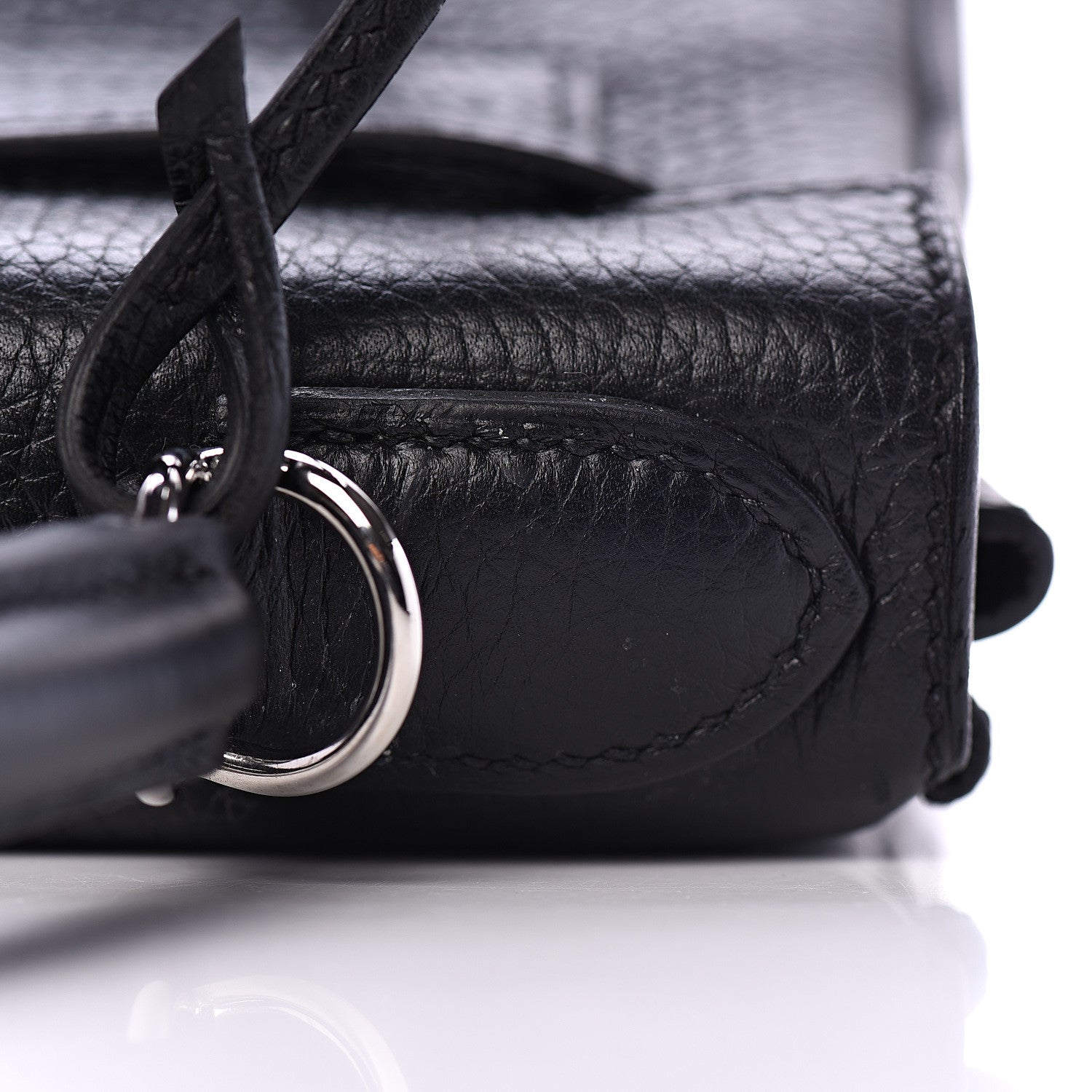 Hermes Taurillon Clemence Kelly Retourne 28 Black 29 of 38