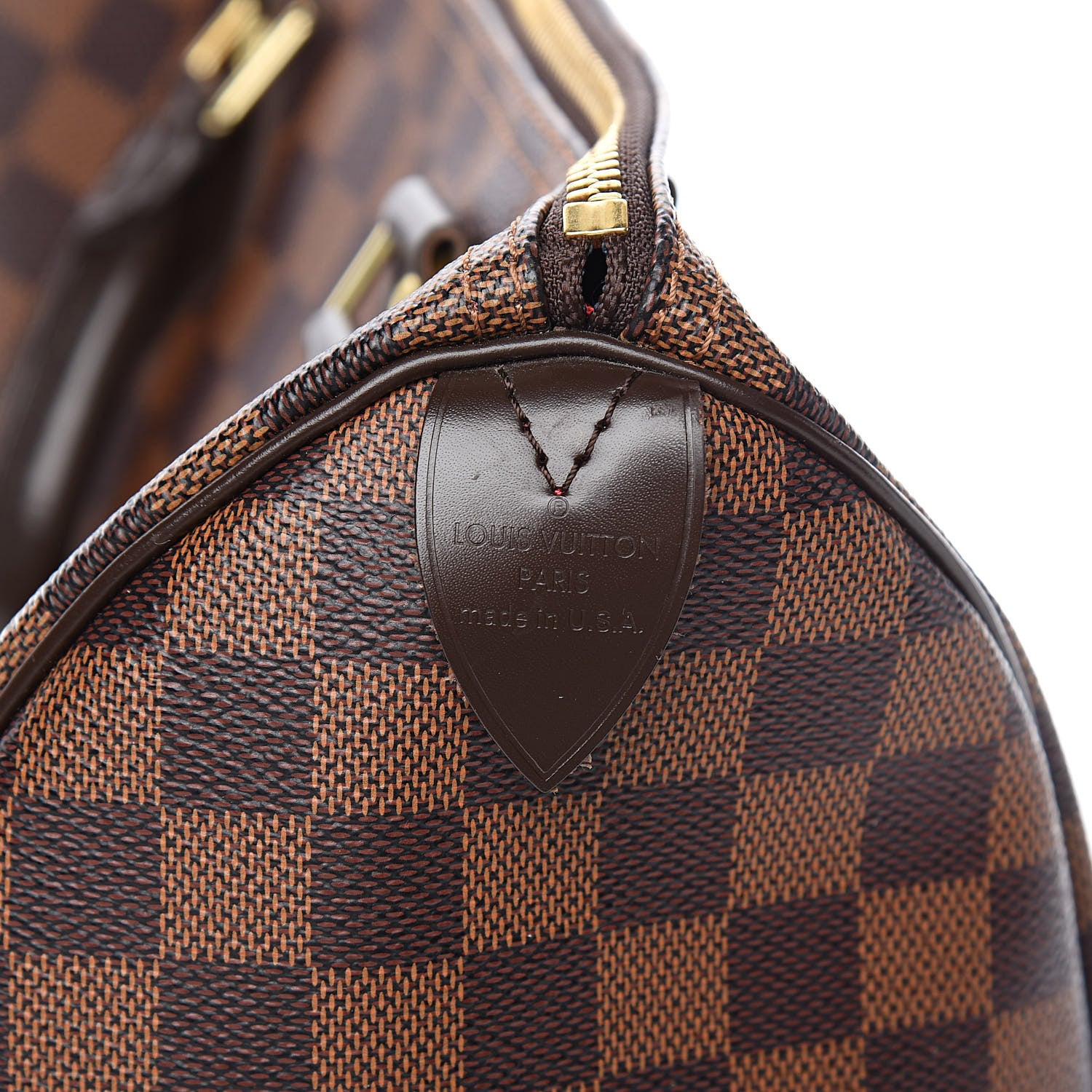 Louis Vuitton Damier Ebene Speedy 30 6 of 10