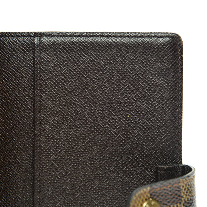 Louis Vuitton Damier Ebene Small Ring Agenda Cover 7 of 10