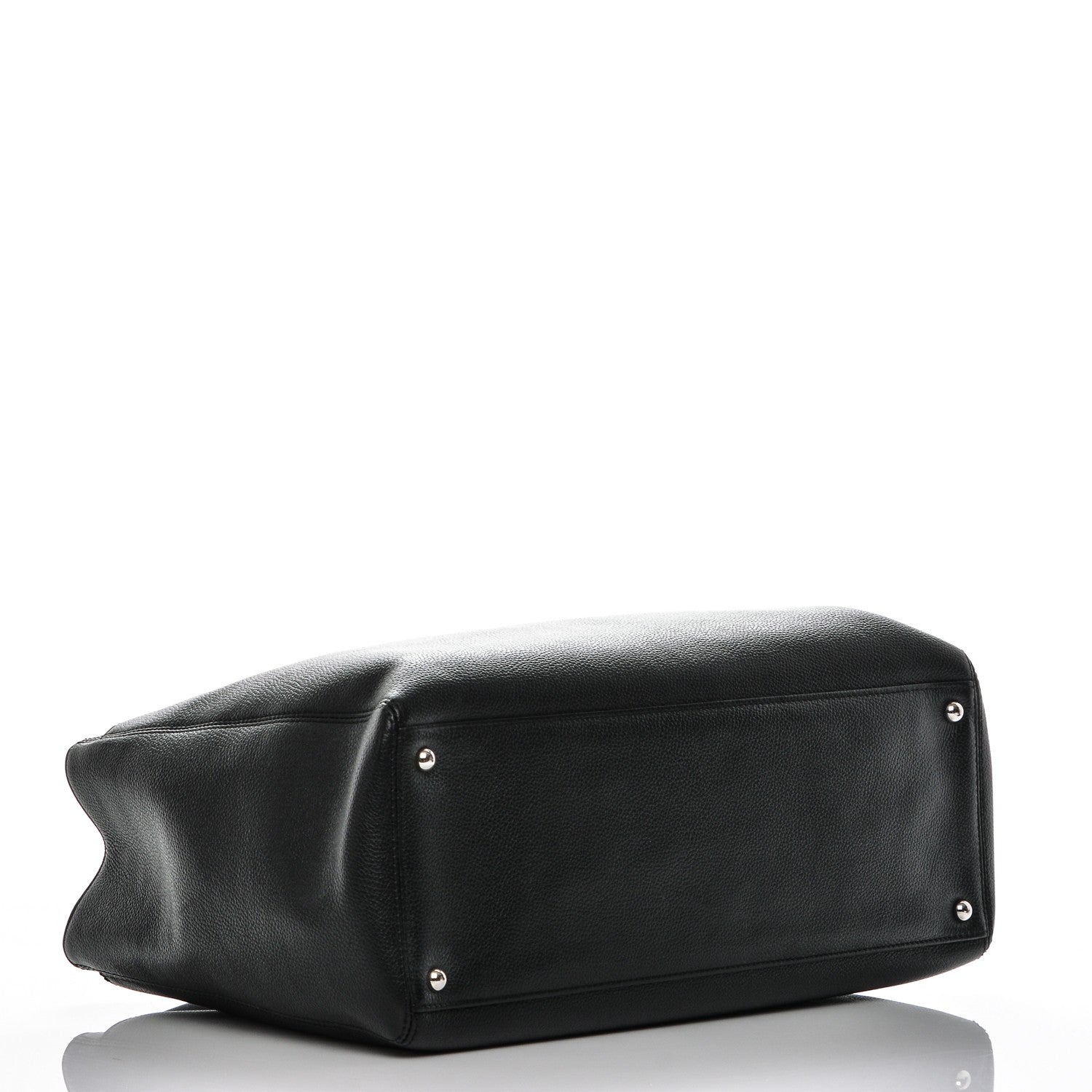 Chanel Calfskin Cerf Executive Shopper Tote Black 5 of 8