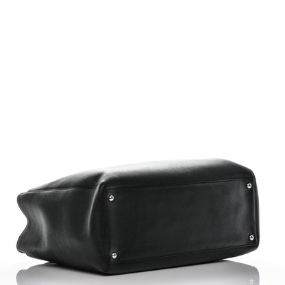 Chanel Calfskin Cerf Executive Shopper Tote Black 5 of 8