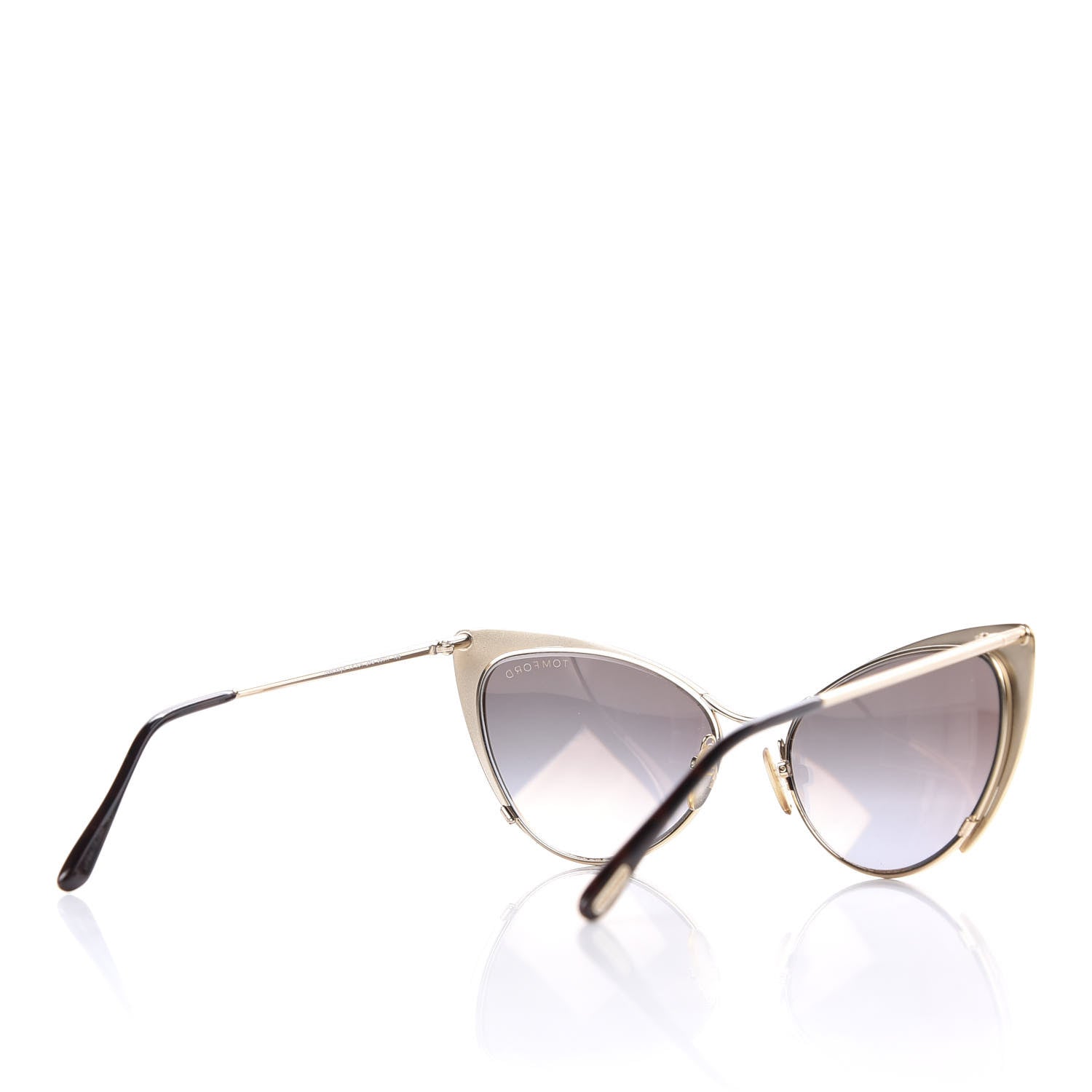 Tom Ford Nastasya Cat Eye Sunglasses TF304 Gold 4 of 8