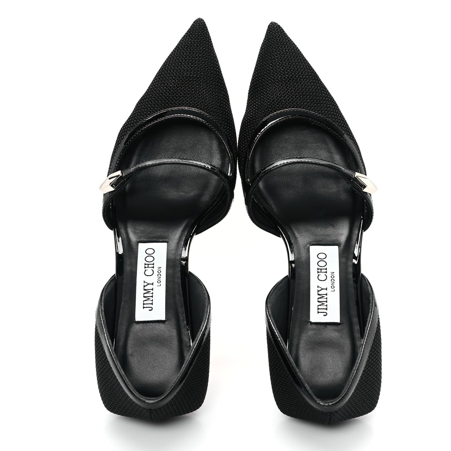 Mesh Patent Carolyn 60 Pumps 36.5 Black