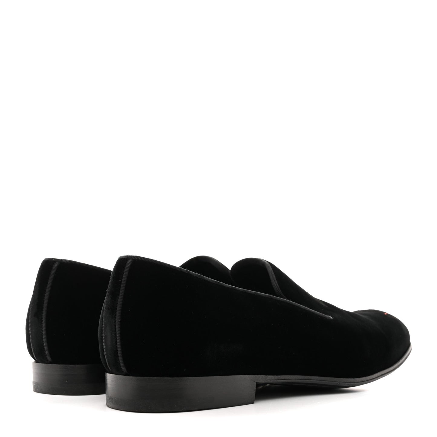 Velvet Mens Upside Down Auteuil Slipper 8.5 Black