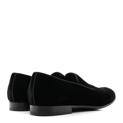 Louis Vuitton Velvet Mens Upside Down Auteuil Slipper 8.5 Black 5 of 9