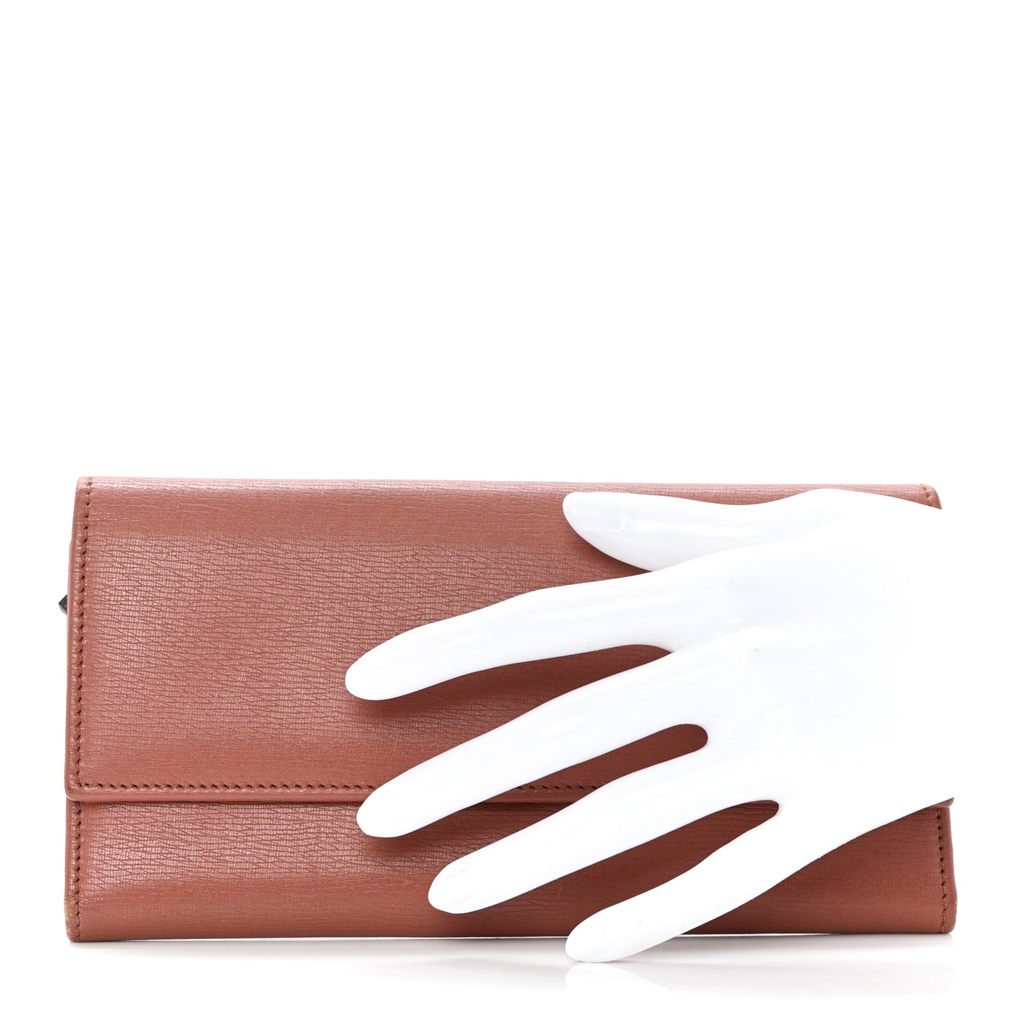 Calfskin GG Continental Wallet Brown