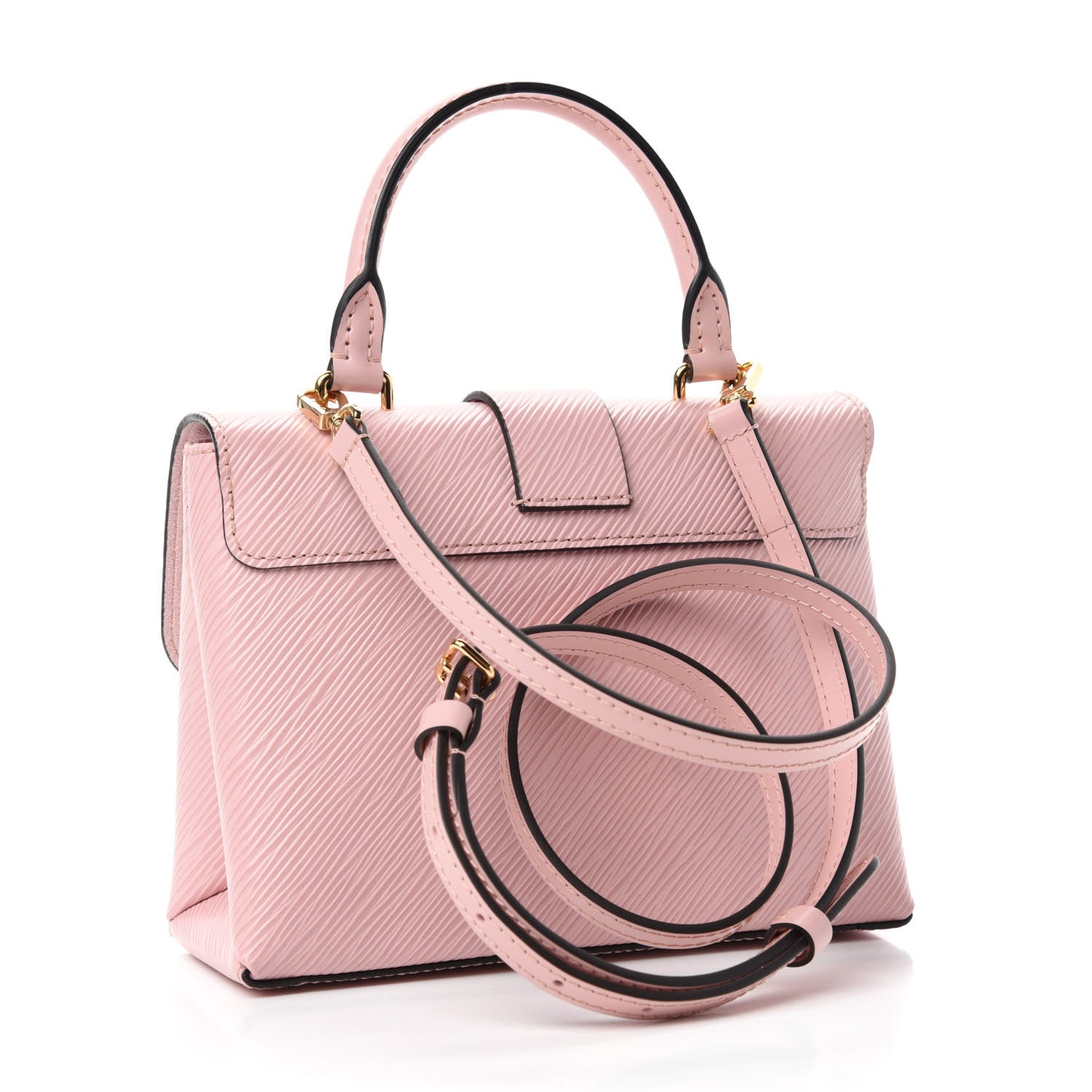 Louis Vuitton Epi Locky BB Rose Ballerine 3 of 9