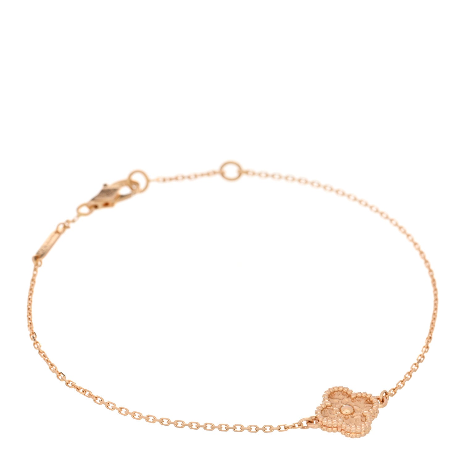 Van Cleef & Arpels 18K Rose Gold Sweet Alhambra Bracelet 1 of 5