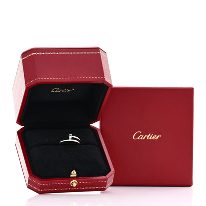 Cartier 18K White Gold Small Juste Un Clou Ring 50 5.25 5 of 5
