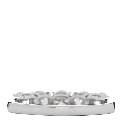 Parker & West by FASHIONPHILE Platinum Diamond 1.04ct Half Eternity Band Ring 52 6 4 of 10