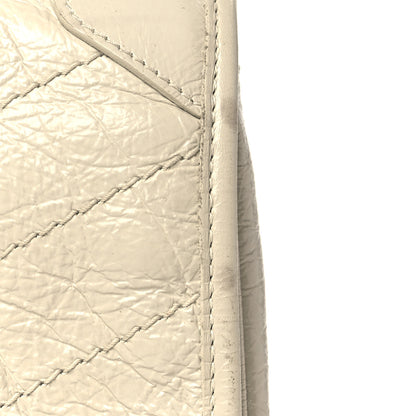 Saint Laurent Crinkled Calfskin Matelasse Monogram Niki Chain Wallet Crema Soft 11 of 11