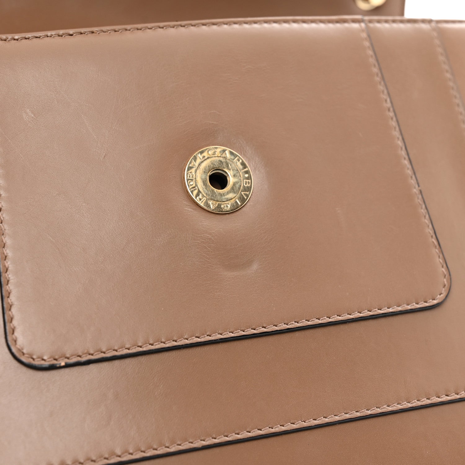 Bulgari Calfskin Serpenti Forever Crossbody Bag Brown 11 of 11