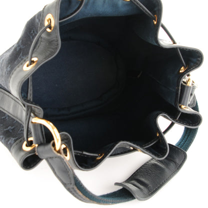 Louis Vuitton Mini Monogram Noelie Blue 5 of 8