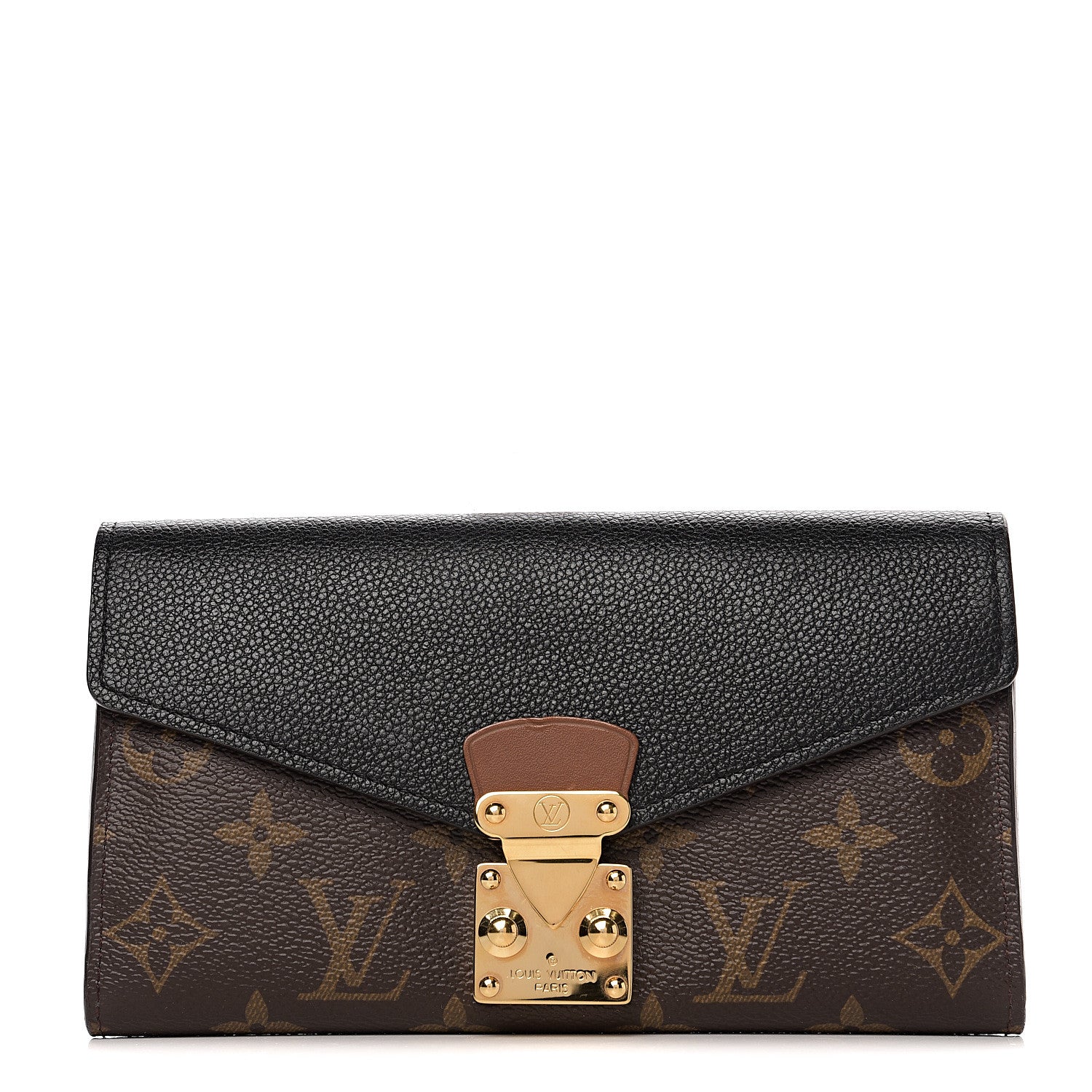 Louis Vuitton Monogram Pallas Wallet Black 1 of 5