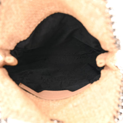 Stella McCartney Raffia Mini Falabella Fold Over Tote Natural 5 of 10