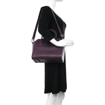 Givenchy Sugar Goatskin Small Antigona Oxblood 2 of 10
