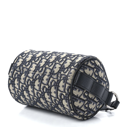 Christian Dior Oblique Mini Roller Messenger Bag Blue 8 of 10