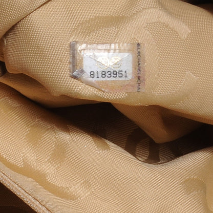 Chanel Calfskin Woven CC Tote Beige 7 of 9