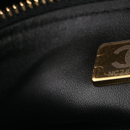 Chanel Suede Calfskin Small Souplissimo Maxi Flap Black 7 of 12