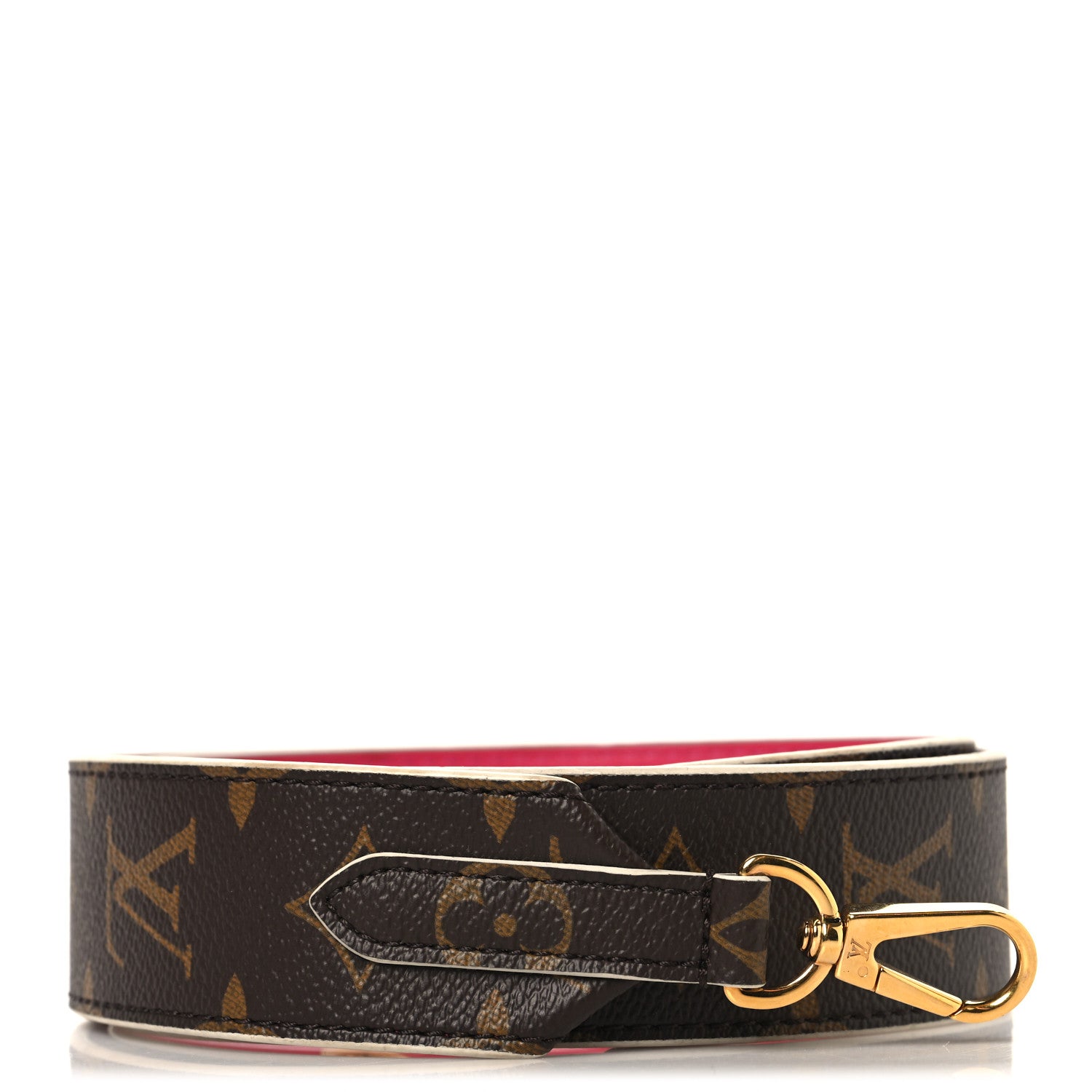 Louis Vuitton Monogram Bandouliere Shoulder Strap Hot Pink 1 of 4