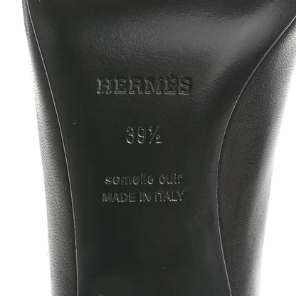 Hermes Nappa Lover 80 Pumps 39.5 Black 8 of 10