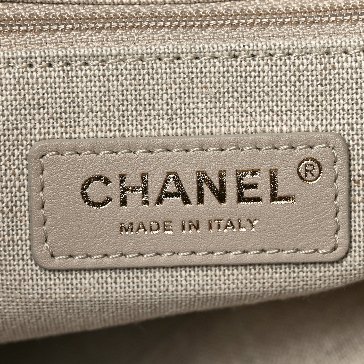 Chanel Calfskin Medium Deauville Tote Black Multicolor 6 of 10