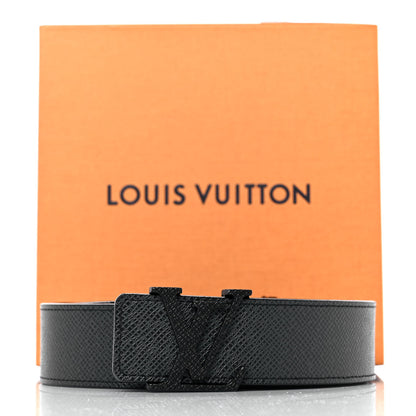 Louis Vuitton Taiga 35mm LV Initiales Belt 110 44 Ardoise 7 of 7