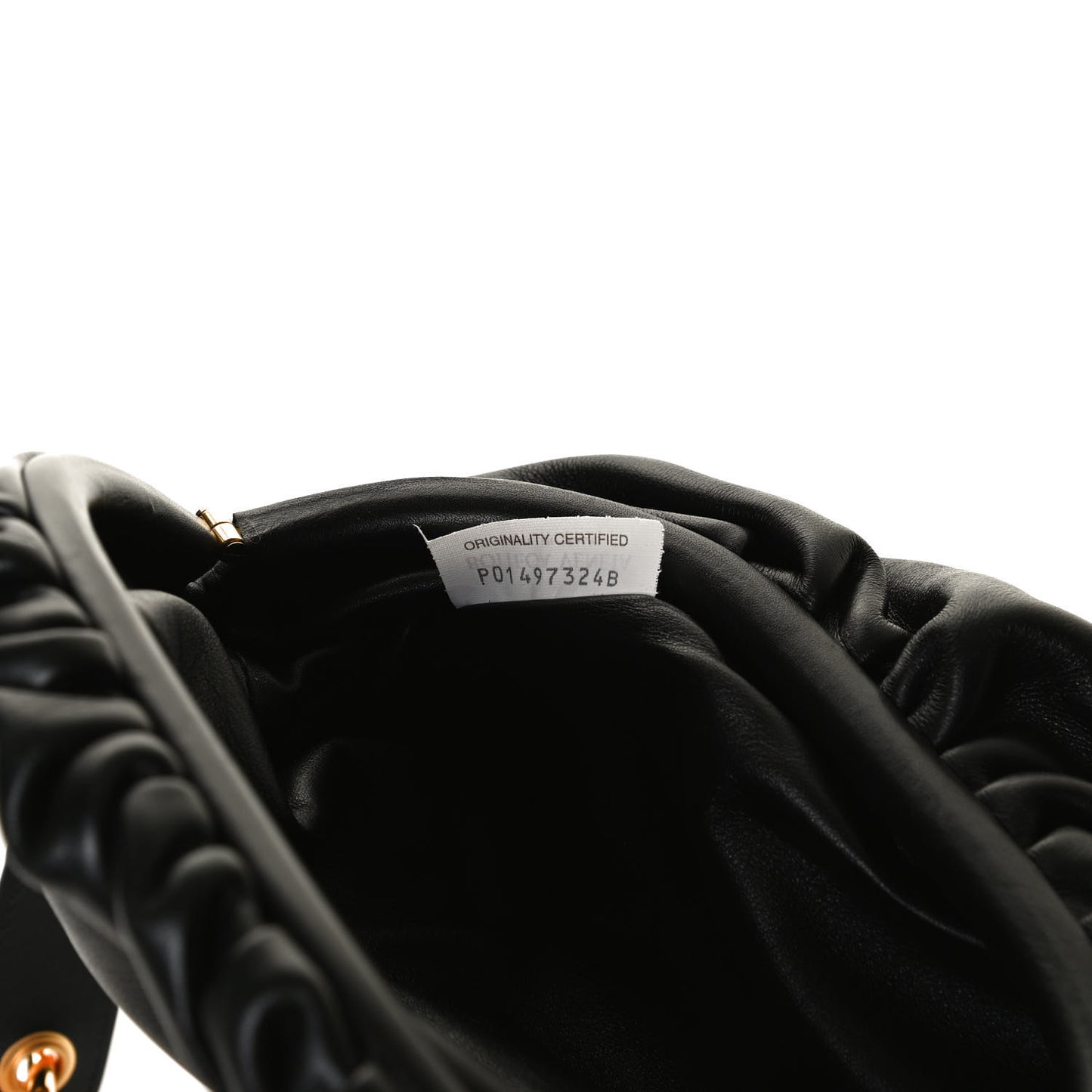 Nappa The Belt Chain Pouch Black