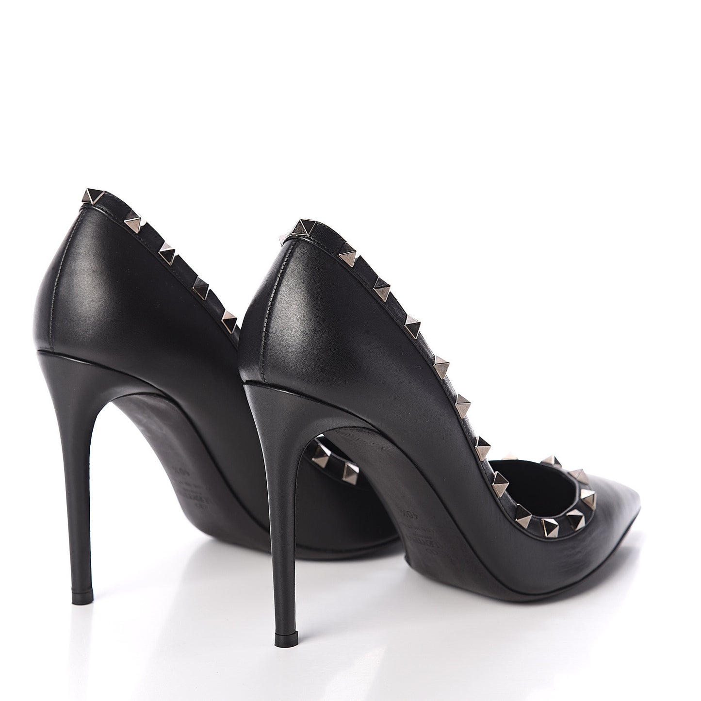 Nappa Rockstud 100mm Pumps 40.5 Black