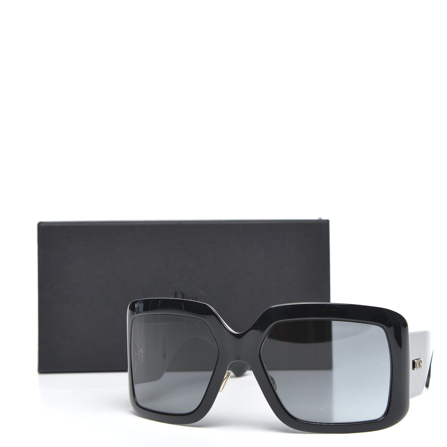 Acetate DiorSo Light 2 Shield Sunglasses Black