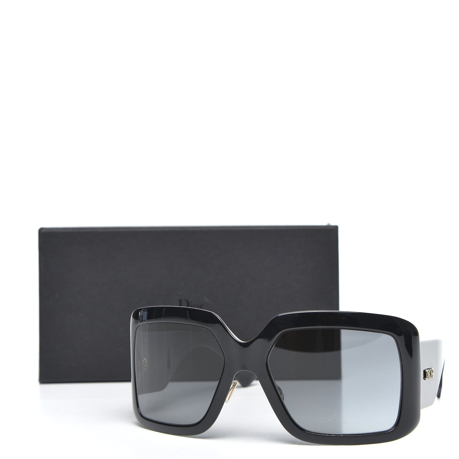 Christian Dior Acetate DiorSo Light 2 Shield Sunglasses Black 10 of 11