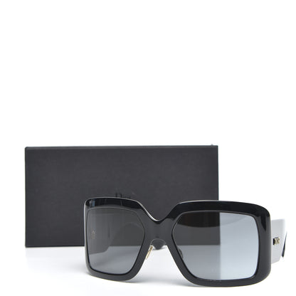 Christian Dior Acetate DiorSo Light 2 Shield Sunglasses Black 10 of 11