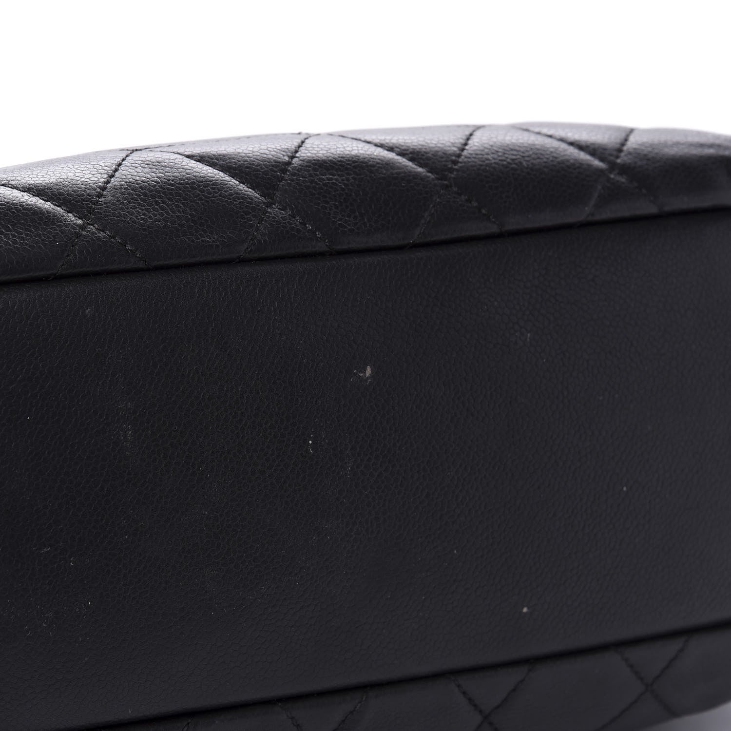 Chanel Caviar Quilted CC Timeless Soft Tote Black 7 of 18