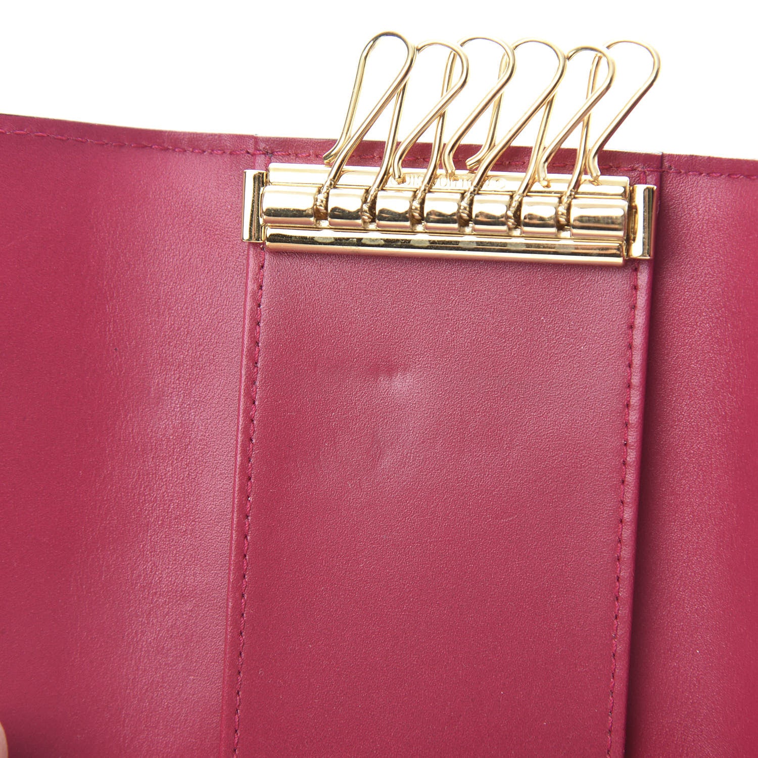 Louis Vuitton Vernis Multicles 6 Key Holder Rose Indien 8 of 10