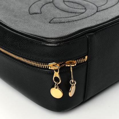Chanel Caviar Timeless CC Vanity Case Black 9 of 10