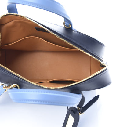 Louis Vuitton Box Calfskin Dora MM Tote Bleuet 4 of 14