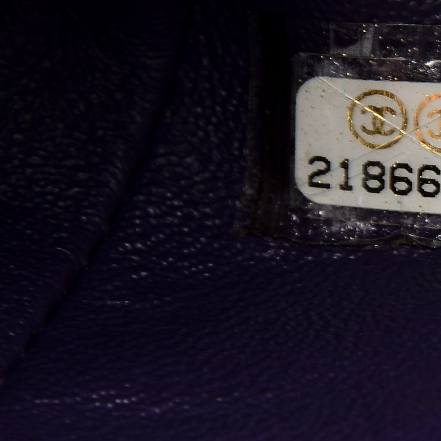 Chanel Lambskin Quilted Mini Rectangular Flap Purple 7 of 7