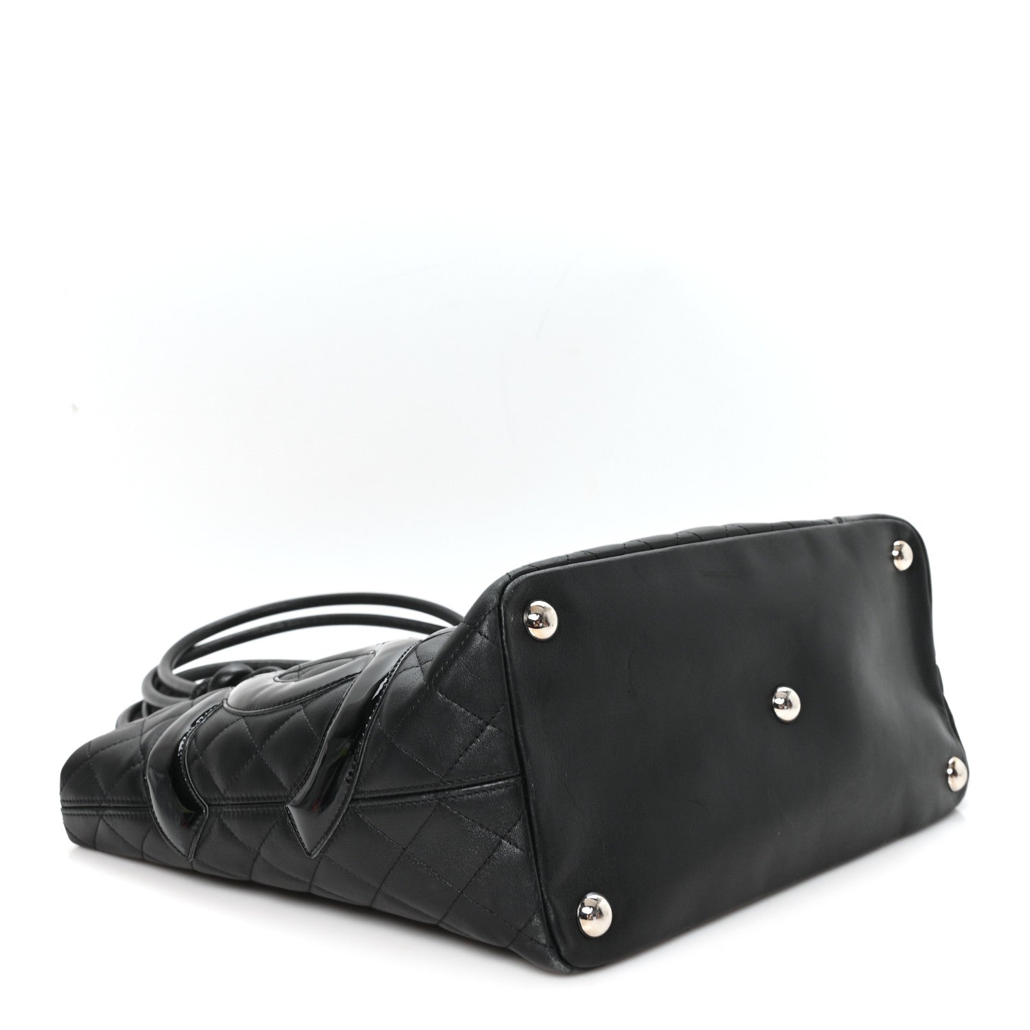 Chanel Calfskin Quilted Large Cambon Tote Black 4 of 10