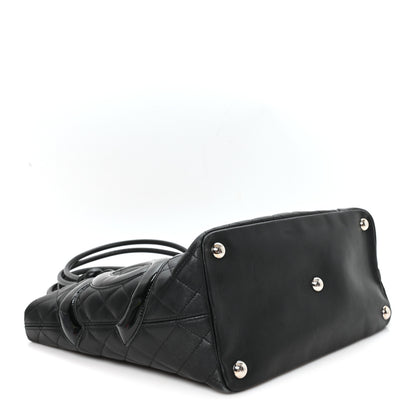 Chanel Calfskin Quilted Large Cambon Tote Black 4 of 10