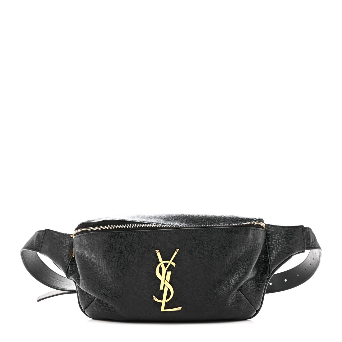 Grain De Poudre Monogram Belt Bag Black