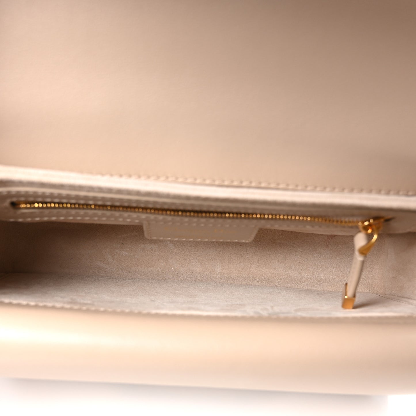 Lambskin Cannage Small Jolie Top Handle Bag Powder Beige Latte