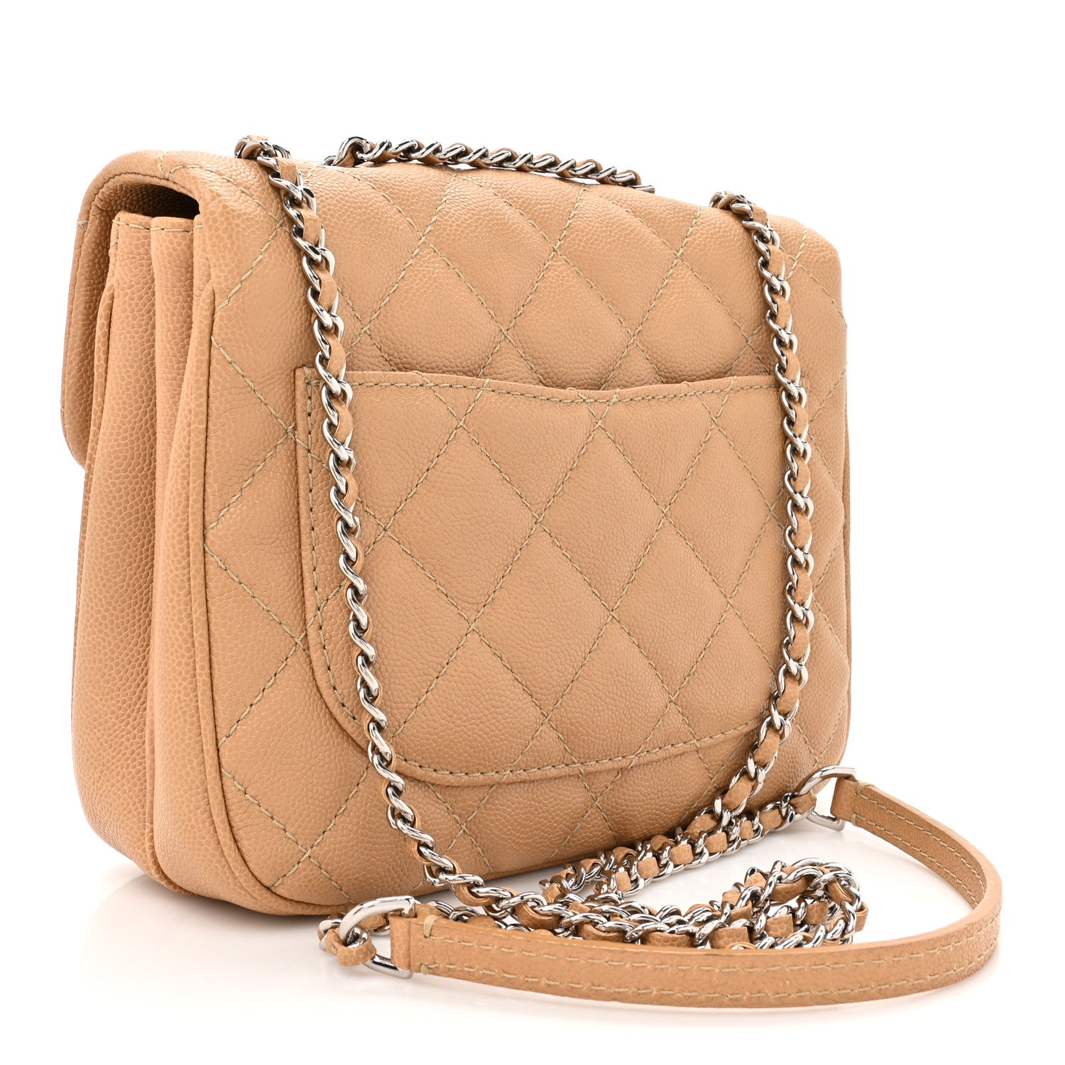 Chanel Caviar Quilted Small Urban Companion Flap Beige 3 of 13