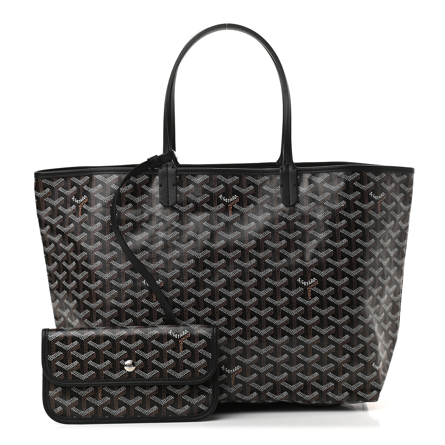 Goyard Goyardine Saint Louis PM Black 1 of 7