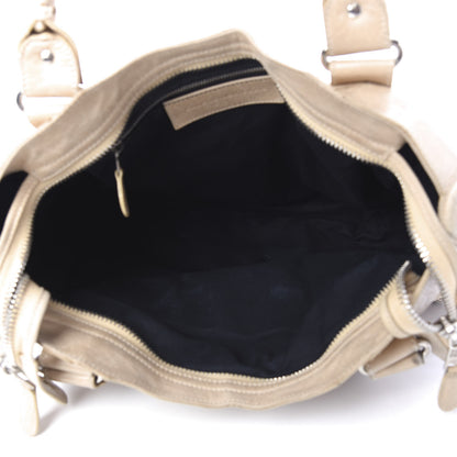 Balenciaga Agneau Giant 21 Silver Hardware City Sahara 6 of 13